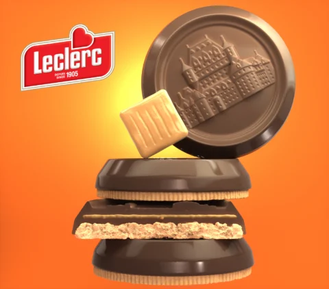 Leclerc Chocolate Biscuits